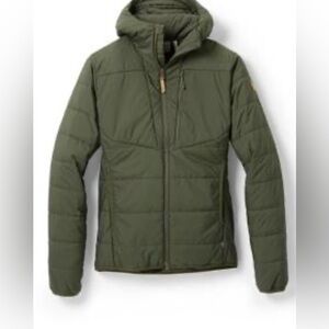 Fjallraven KEB PADDED HOODIE  - Women's XL olive Green